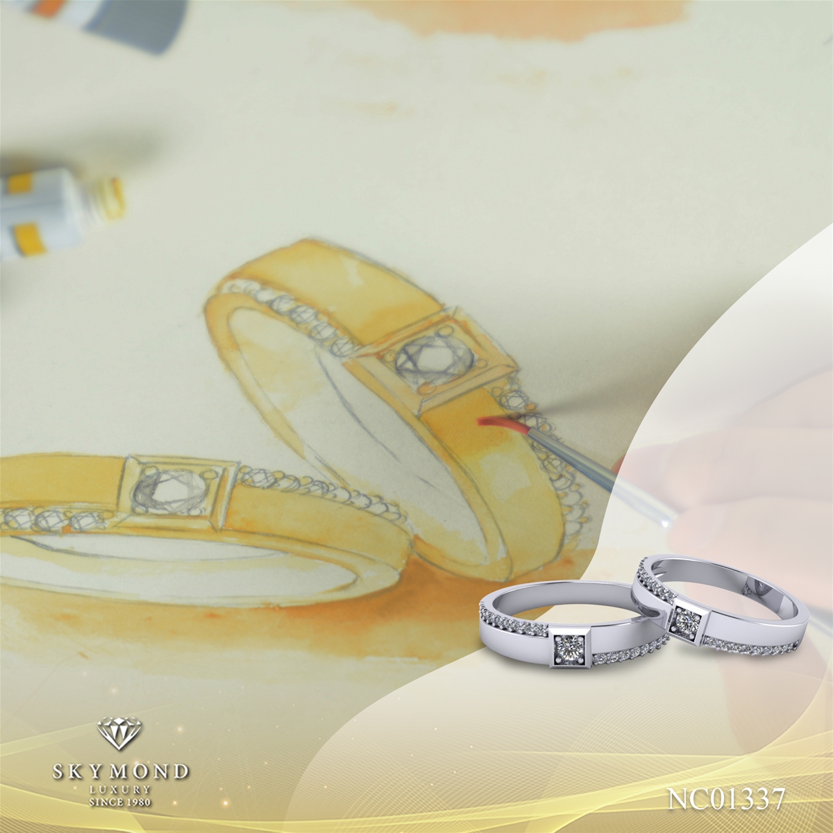 Skymond Luxury ra mắt BST nhẫn cưới