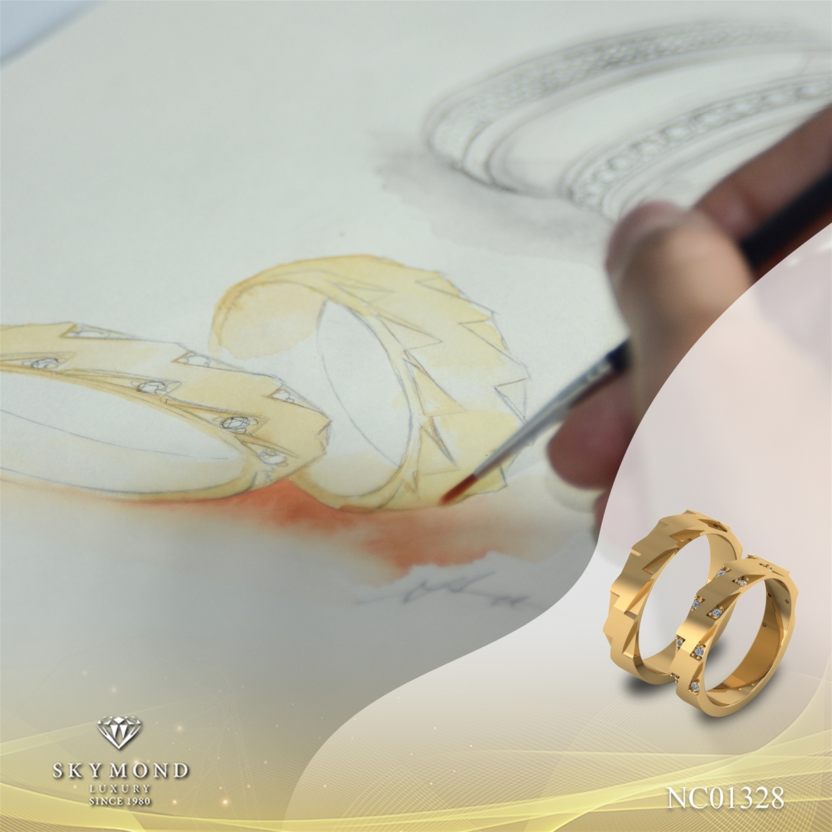Nhẫn cưới “The Eternity” - Skymond Luxury