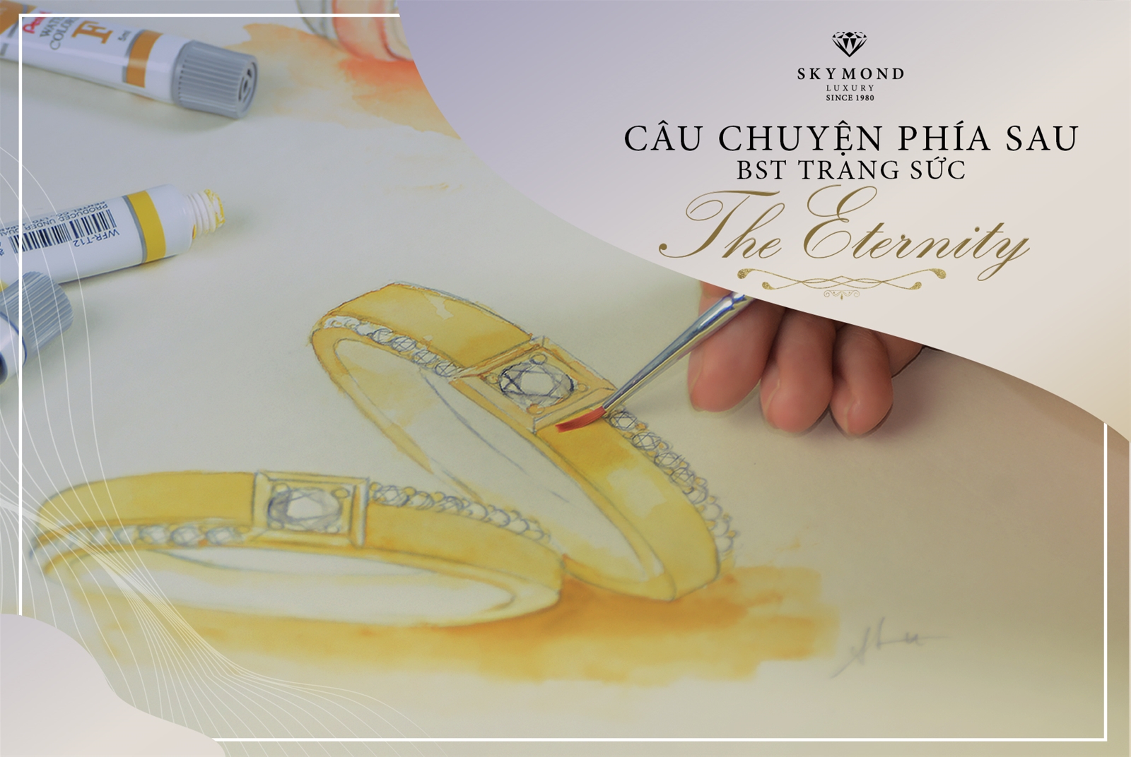 Nhẫn cưới “The Eternity” - Skymond Luxury