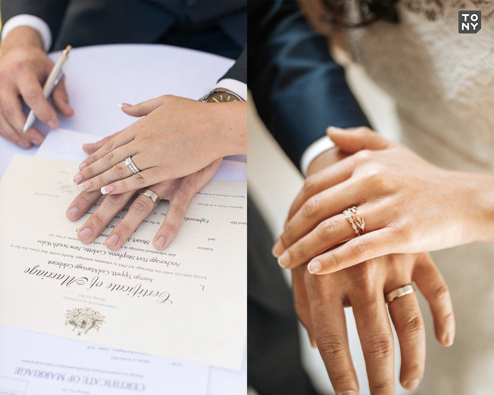 những tình huống đeo nhẫn cưới trước ngày cưới