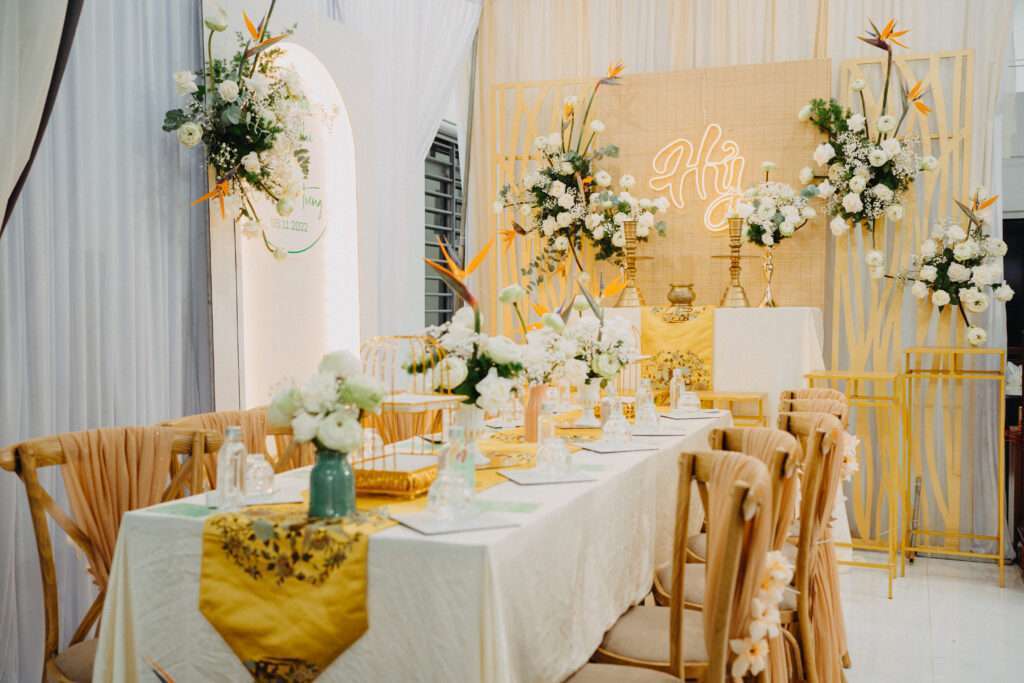 trang trí đám cưới