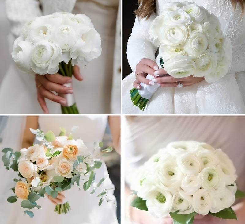 xu hướng hoa cưới