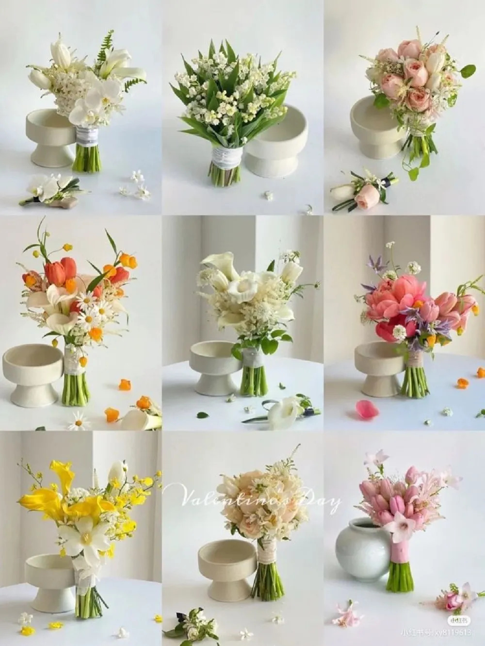 xu hướng hoa cưới